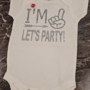 First Birthday Onesie